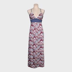 BCBGeneration Chevron Print‎ Maxi Dress
